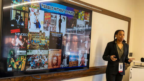 Presenter at Hip Hop Conference